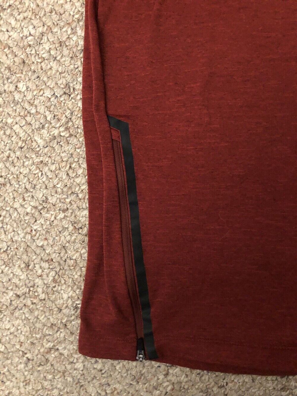 Nike Dri Fit Running Element 1/2 Zip Long Sleeve Sweatshirt Size Medium - Picture 2 of 8